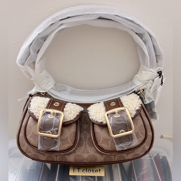 🛍️🔥 New Coach Ashton Bag In Signature Canvas CY658 - Picture 4 of 10